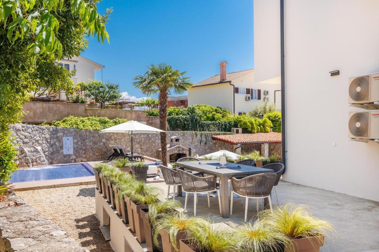 Villa Palma Krk Крк Экстерьер фото