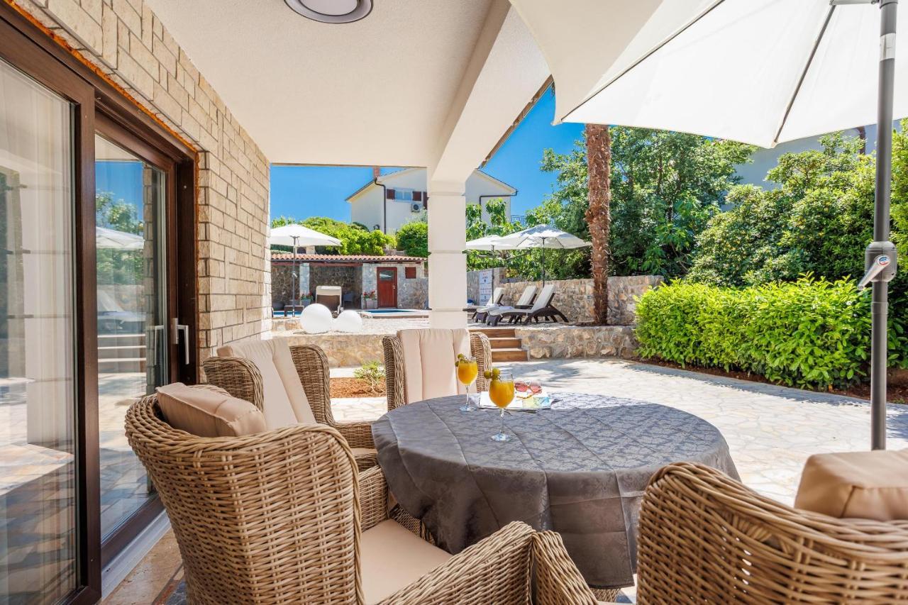 Villa Palma Krk Крк Экстерьер фото